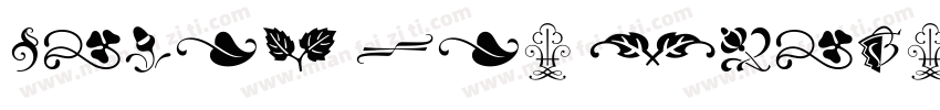 Krona One (TrueType)字体转换